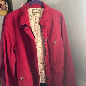 Vintage red Fuda jacket